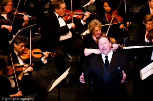 Carl Tanner performing at Toy F. Reid Center, courtesy of Symphony of the Mountains